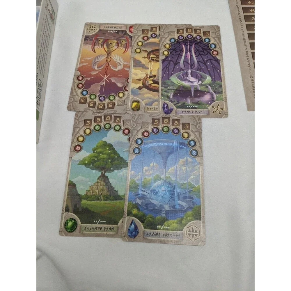 Mystery Of The Temples Deep Water Games Board Game Complete